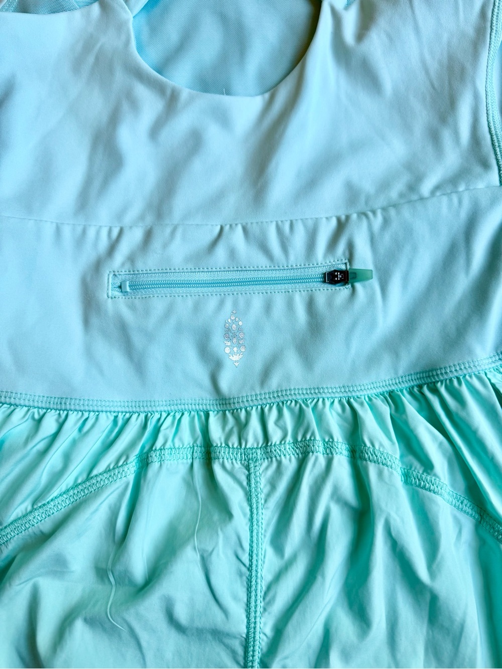 FP Movement by Free People Aqua Mini Athletic Dress